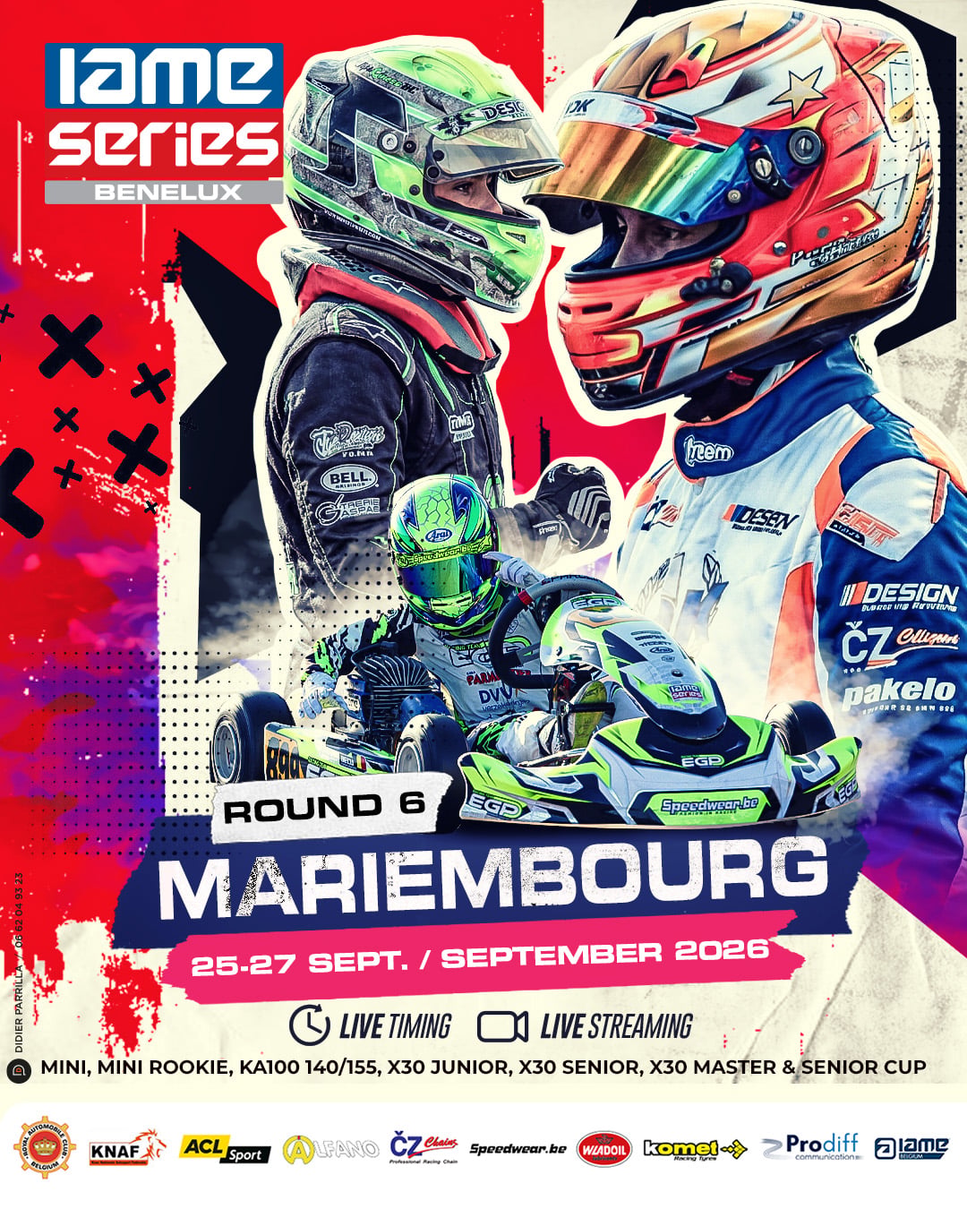Round 6 – Mariembourg: IAME Series Benelux 2026